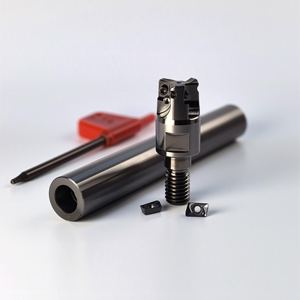 3-flute-indexable-replaceable-head-end-mill