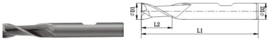 3123H General Carbide End Mills