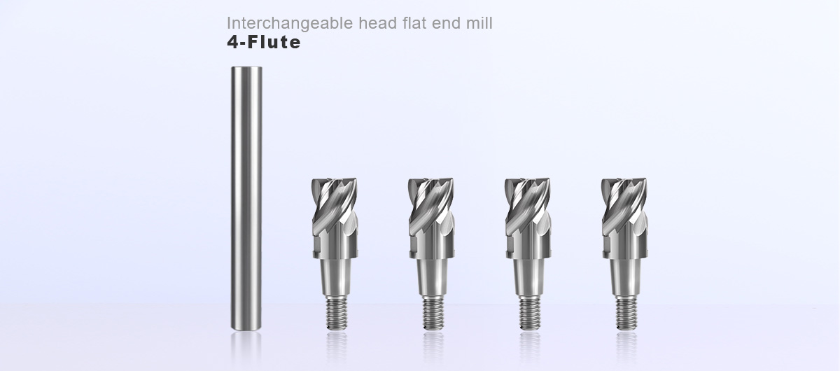 4-flute-interchangeable-head-flat-end-mill