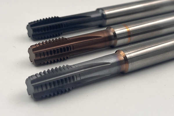 Tapping hardened steel 
Best carbide taps for hardened steel
