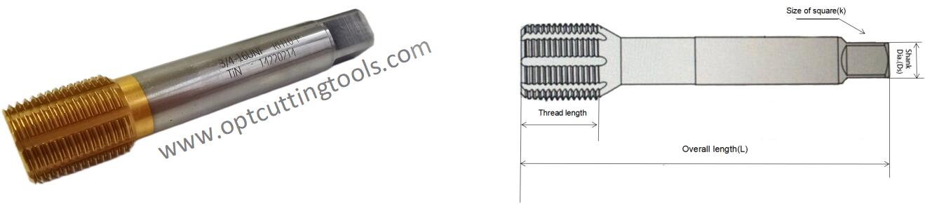 Forming tap for Oil Filter