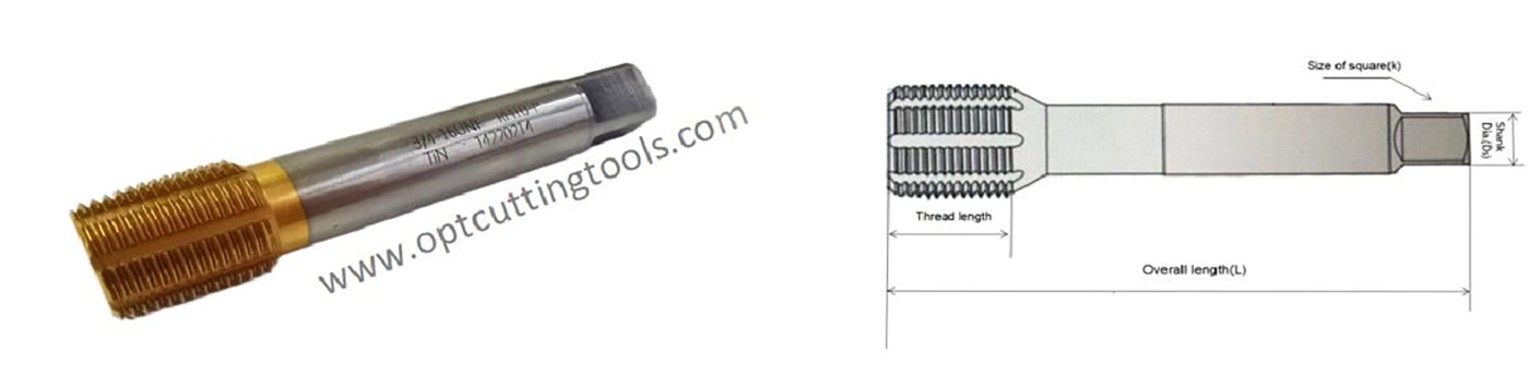 HSSE forming taps rolling taps M UNC UN forming tap for oil filter