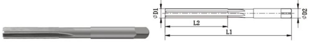 Развертка для чистовой обработки сквозных отверстий с поворотом налево-03 (1)