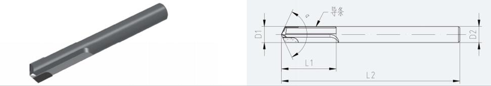 PCD drill reamer