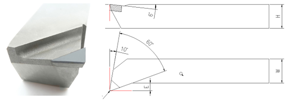 PCD turning tool is a kind of high precision machining, non - iron material tool-01 (6)