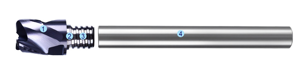 Quick Change head mill