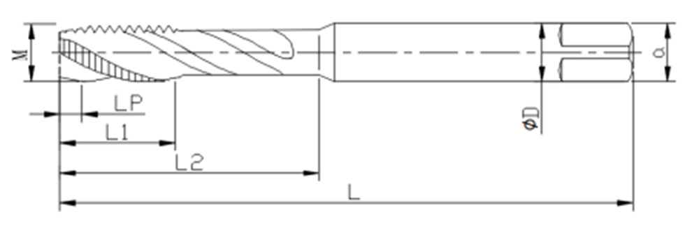 Sprial flute solid carbide taps para sa cast iron-01 (9)